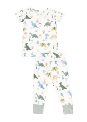 2-Piece Pajama Set - Soft Dinos