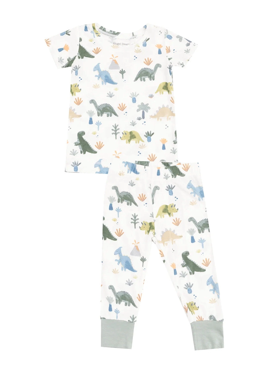 2-Piece Pajama Set - Soft Dinos