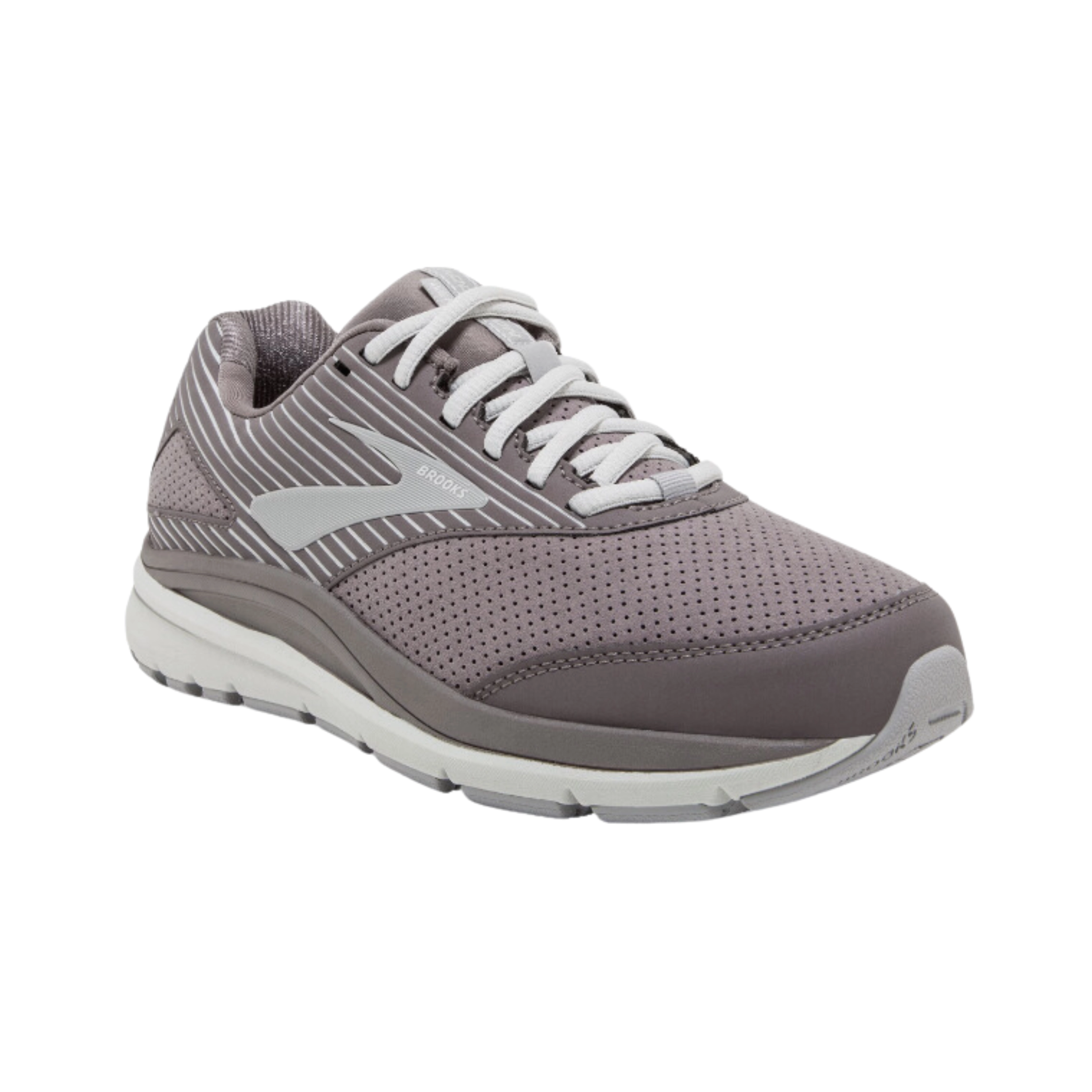 Addiction Walker Suede - Shark/Alloy/Oyster (B Width).