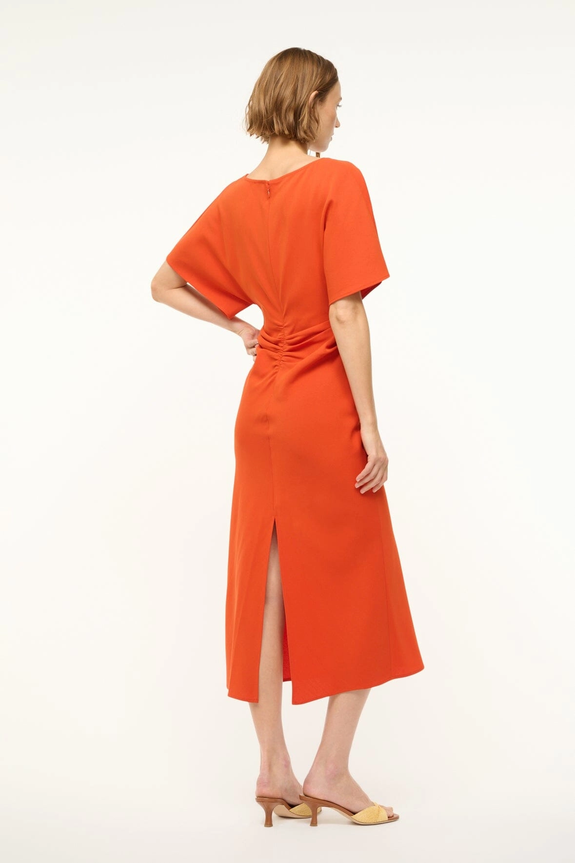 AMELIE MIDI DRESS | CAYENNE