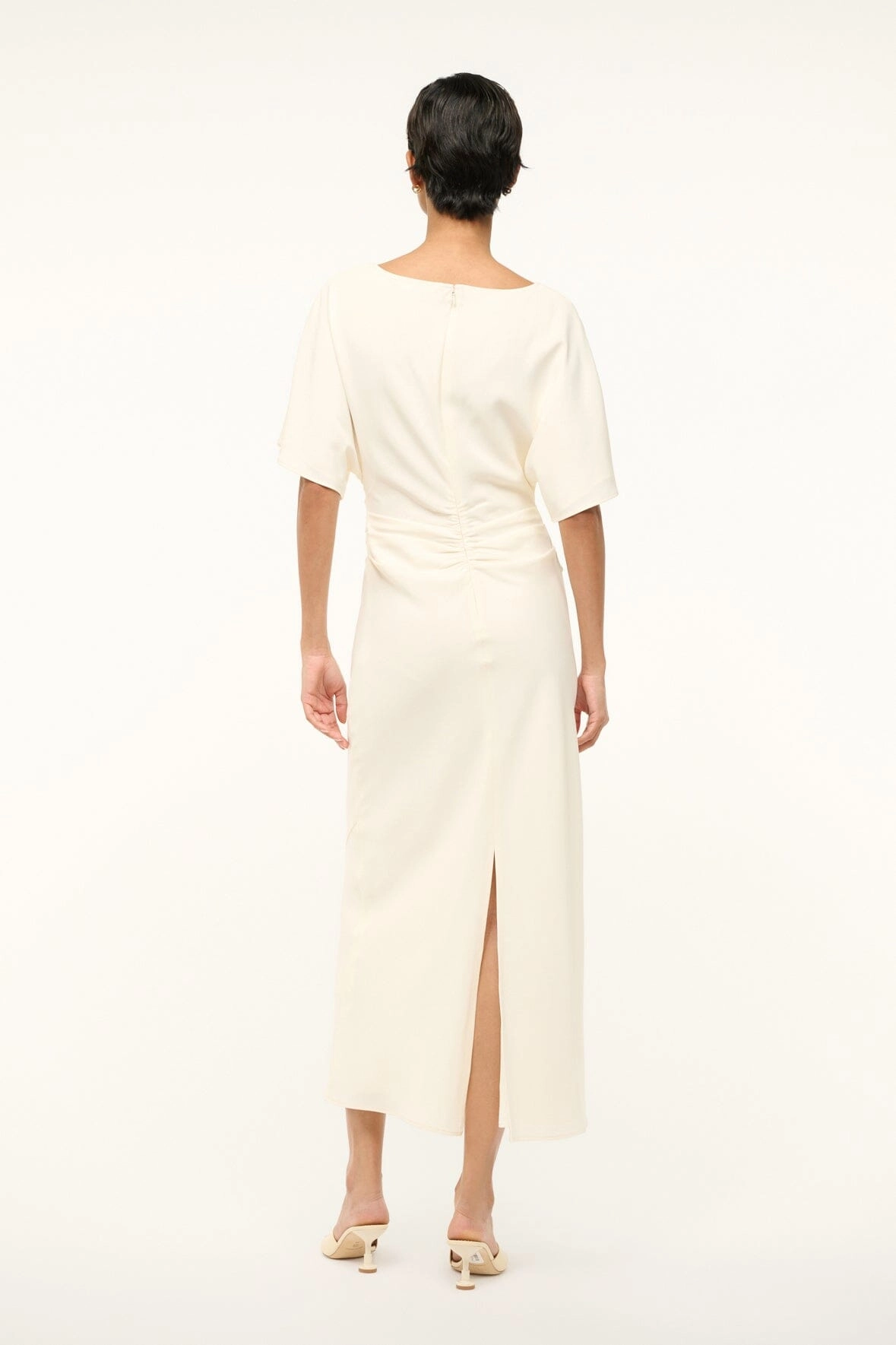 AMELIE MIDI DRESS | IVORY