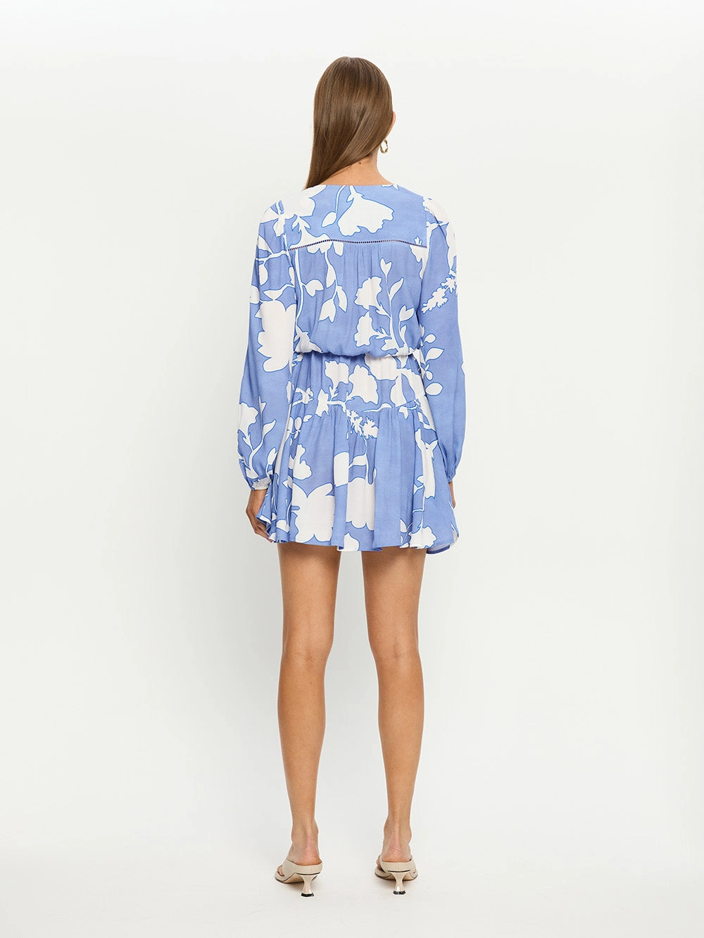 Amelie Tie Front Mini Dress