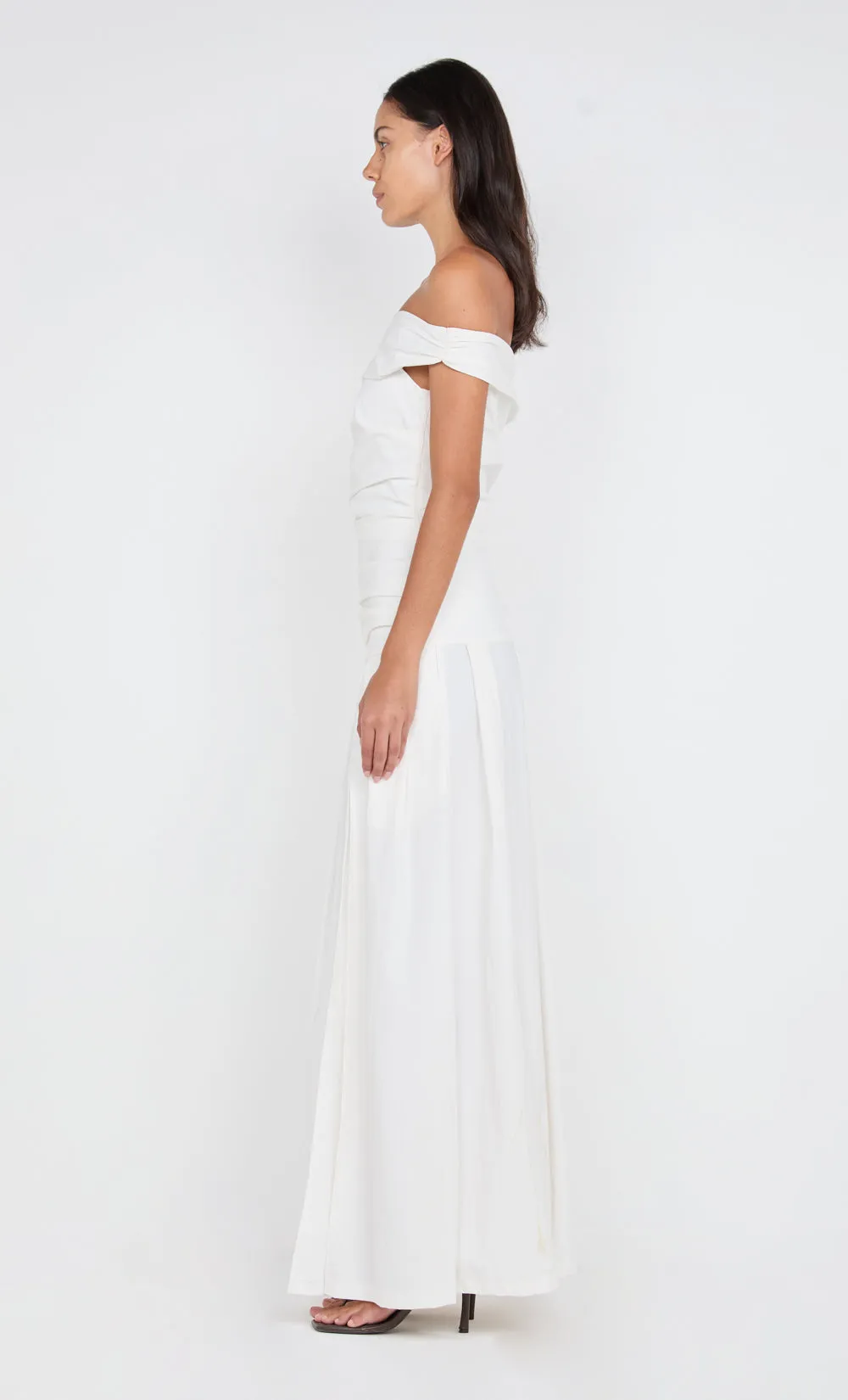 APOLLINE MAXI DRESS - IVORY