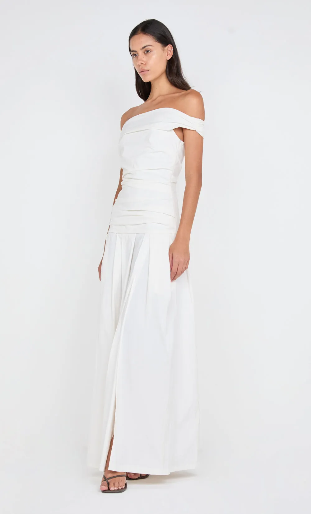 APOLLINE MAXI DRESS - IVORY