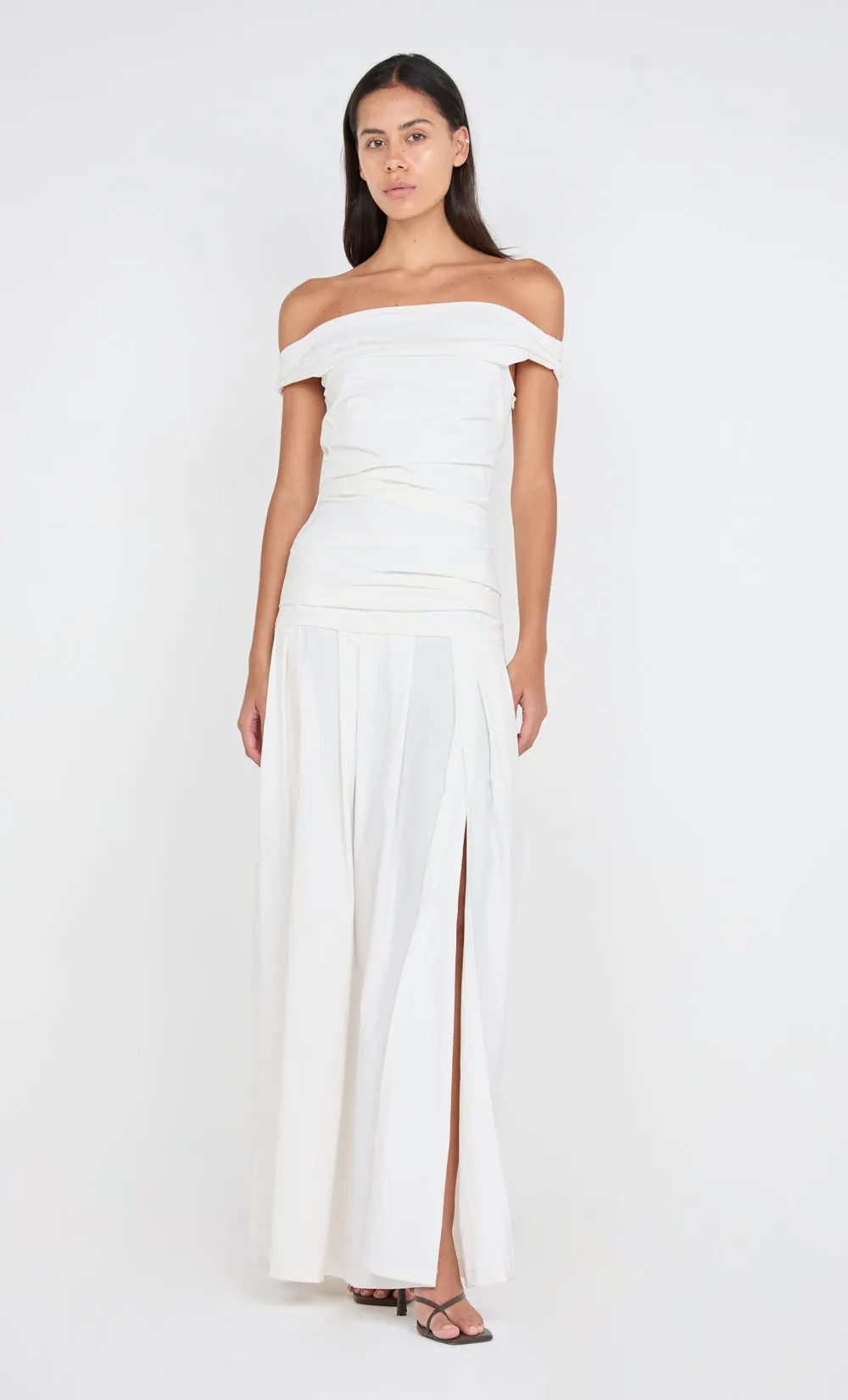 APOLLINE MAXI DRESS - IVORY