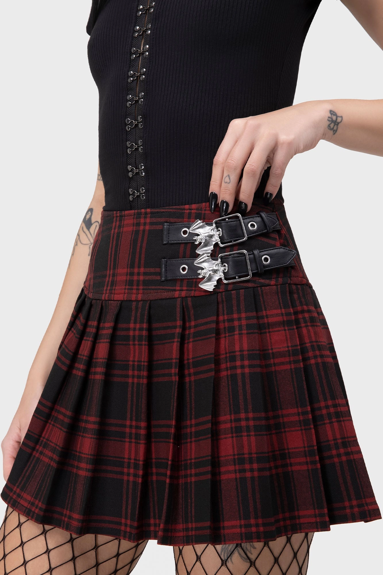 Bat Girl Skirt [TARTAN]