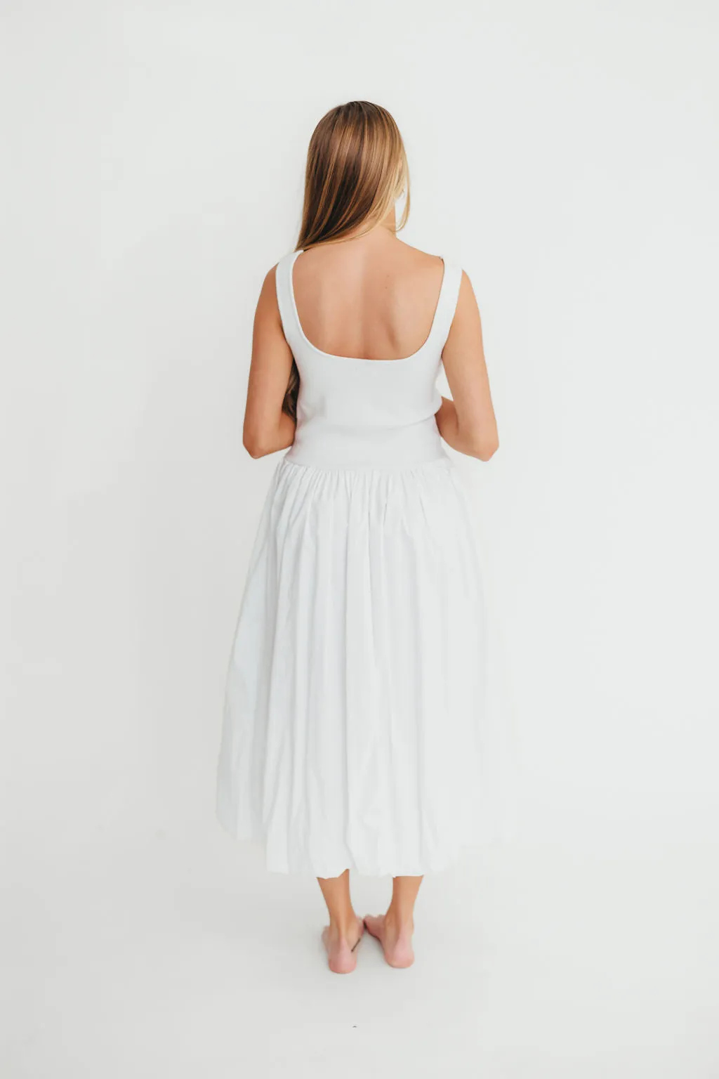 Betty Dress in White