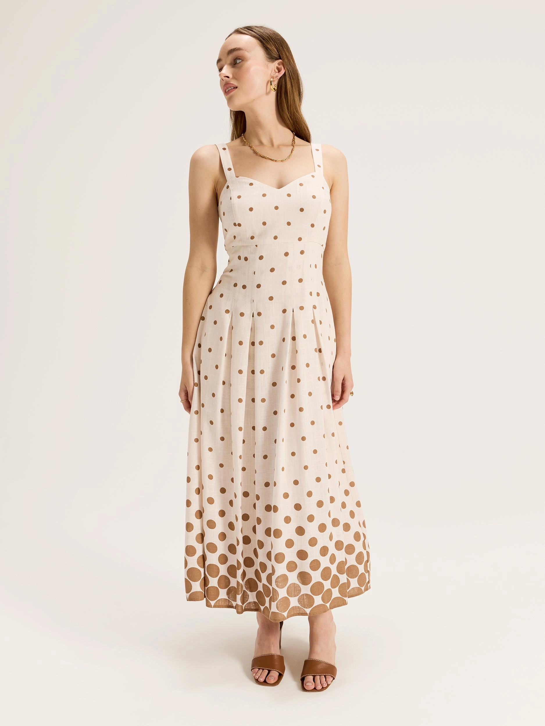 Billie Spot Sundress