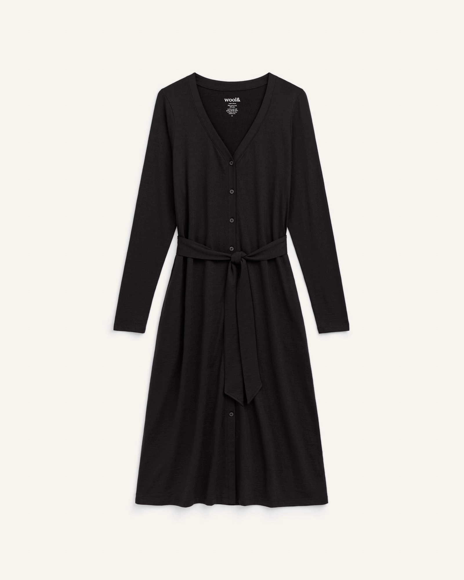 Bria Button-Front Dress