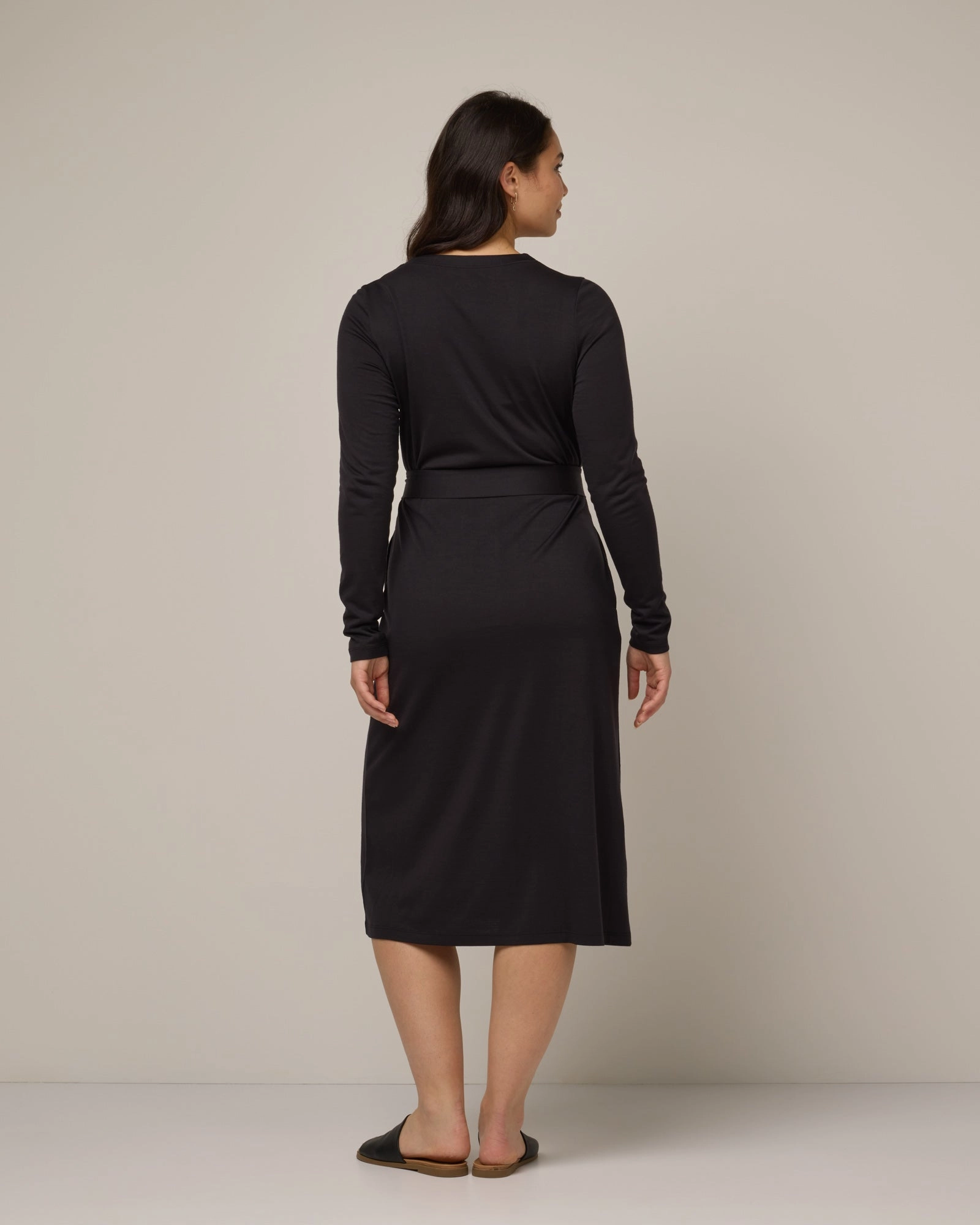 Bria Button-Front Dress