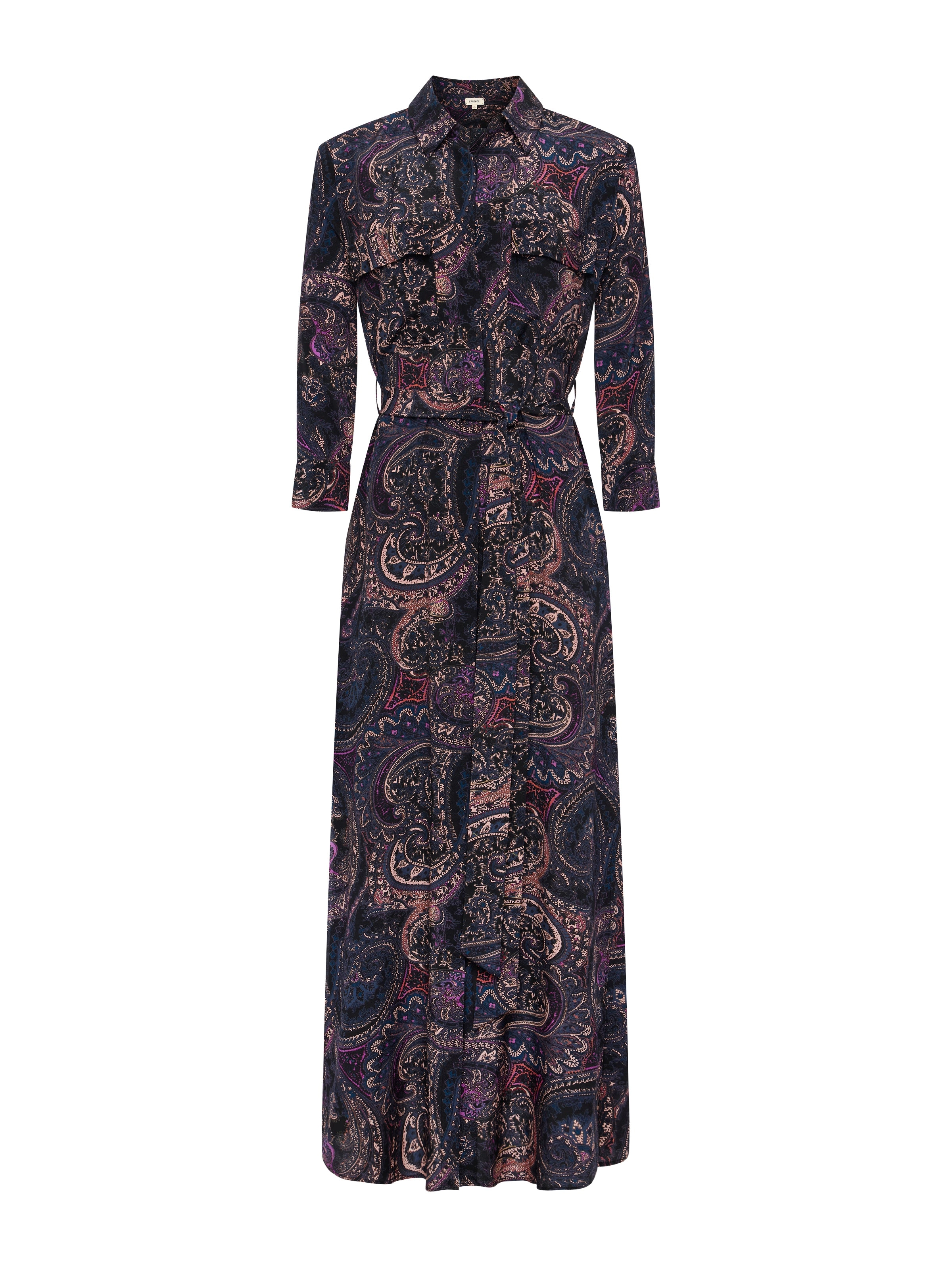 Cameron Silk Shirt Dress
