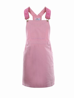 Chiara Ferragni Logo Printed Square-Neck Pinafore