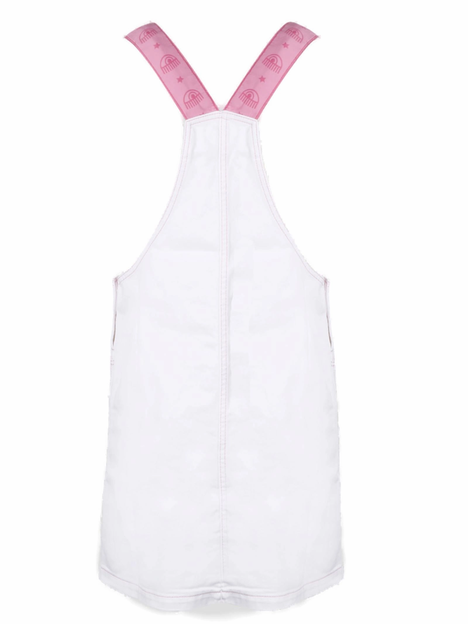 Chiara Ferragni Straight-Hem Pinafore Mini Dress