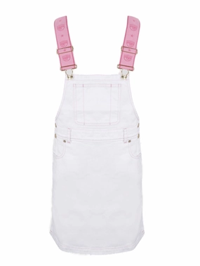 Chiara Ferragni Straight-Hem Pinafore Mini Dress