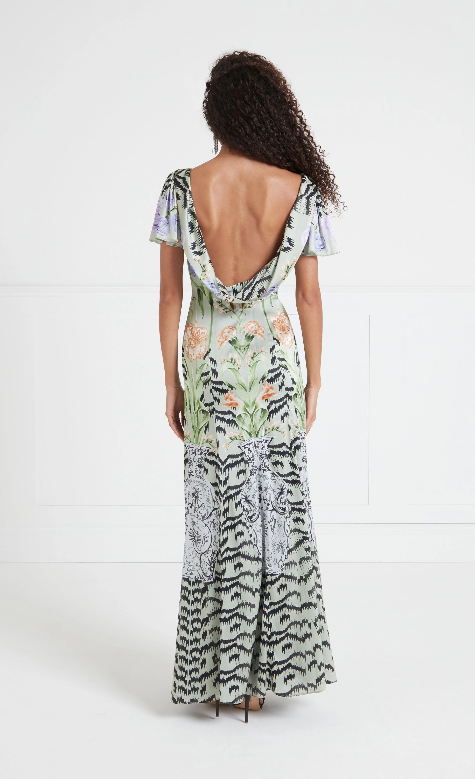 Cleo Gown - Silt Green