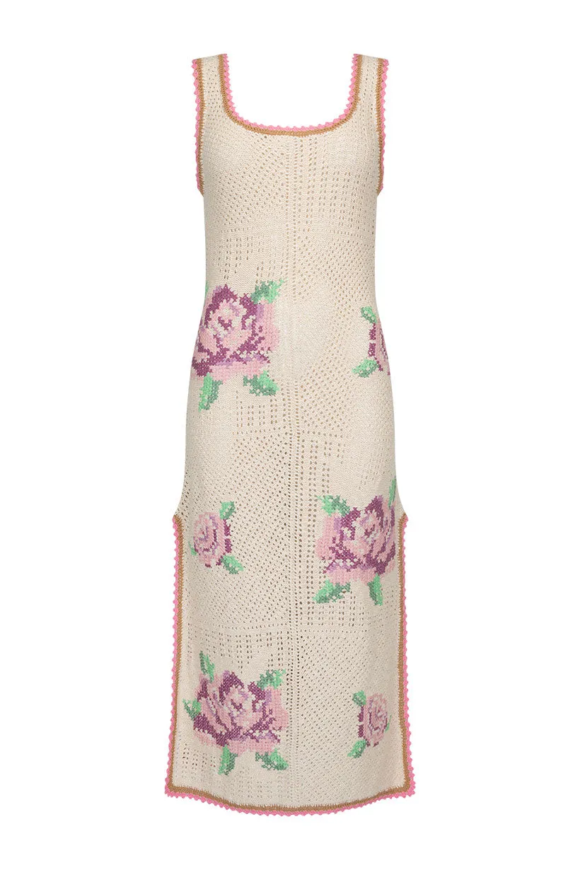 Coastal Granny Midi Dress