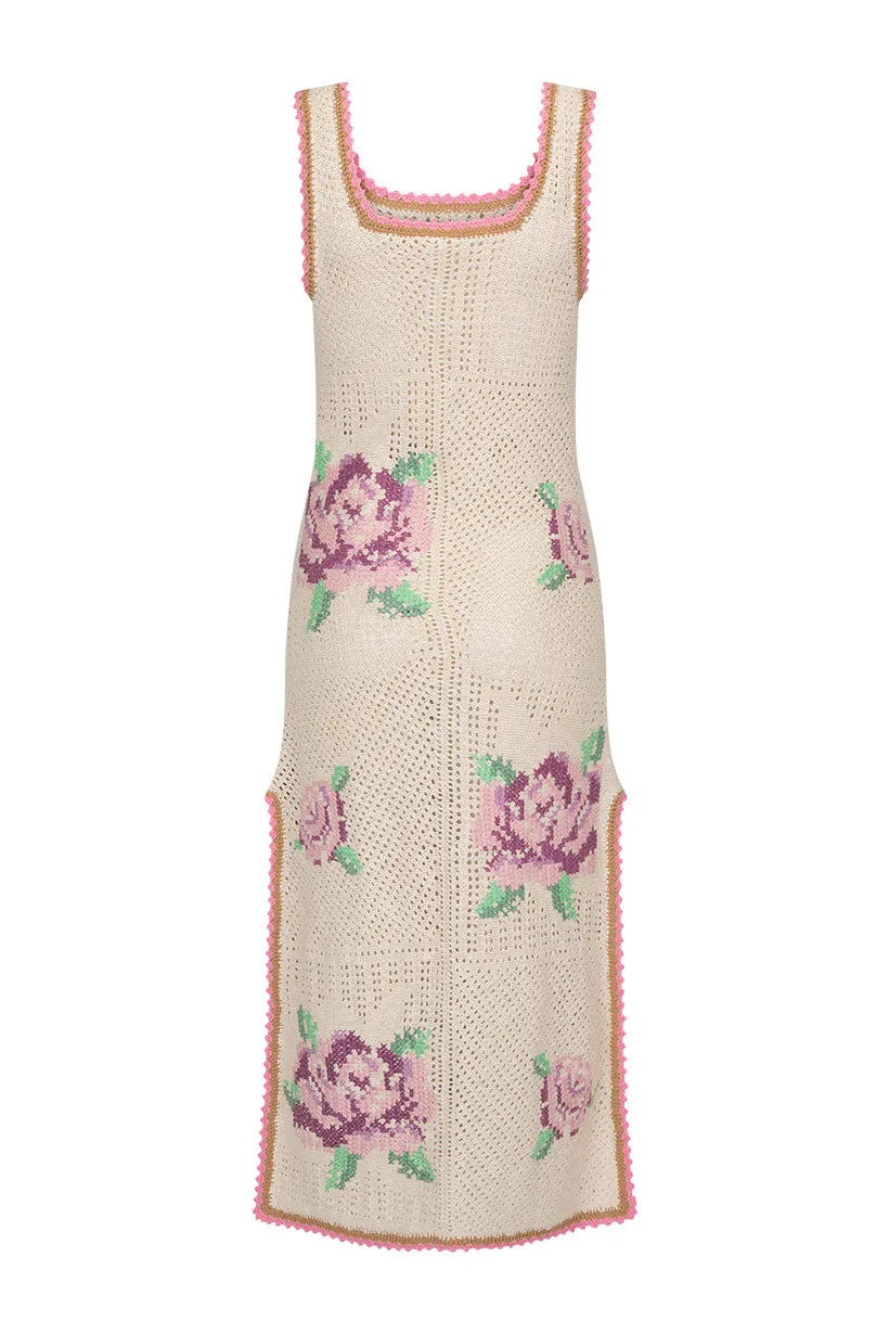 Coastal Granny Midi Dress