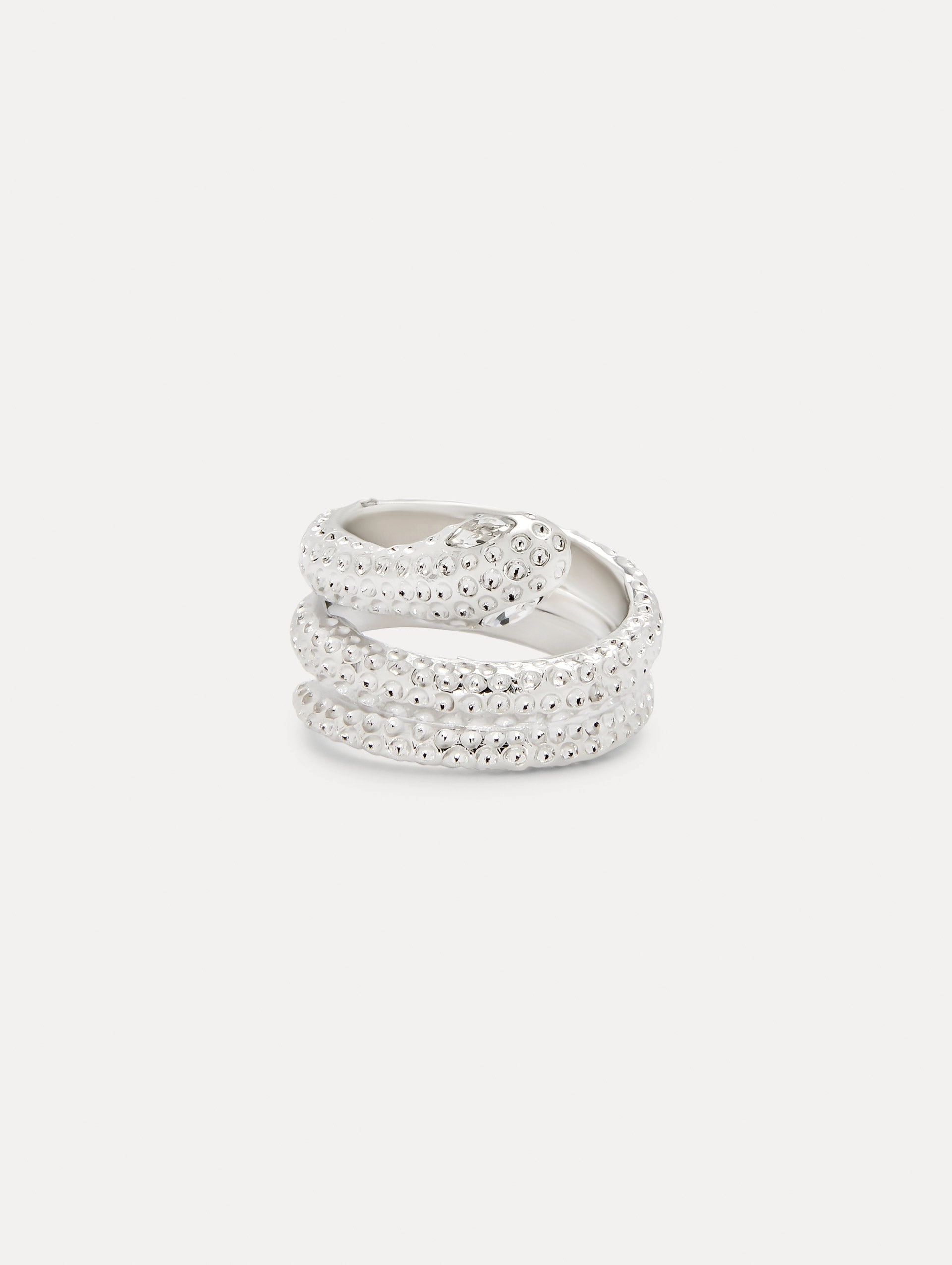 Crystal Snake Ring