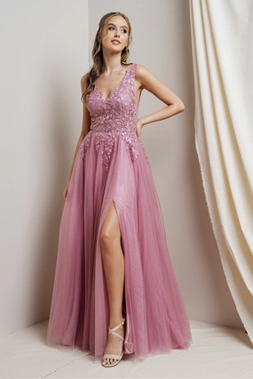 Donatella Dress in Rose