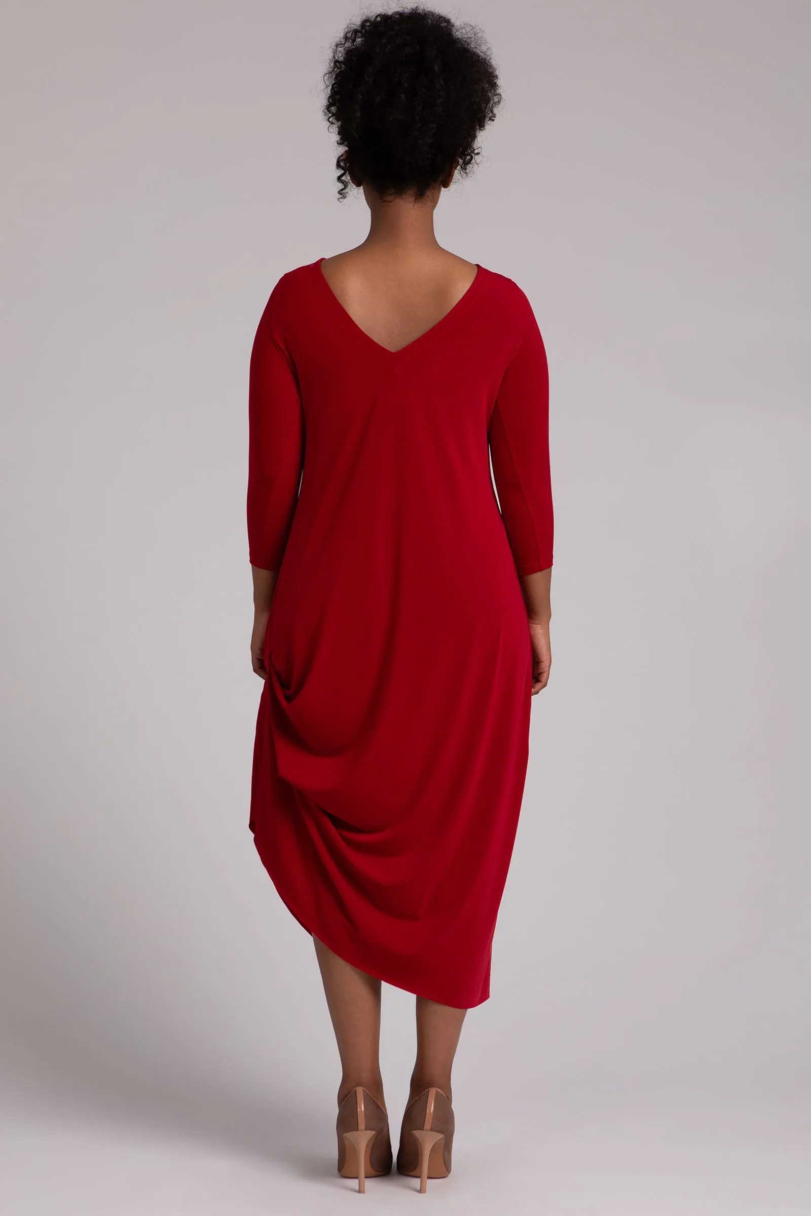 Drama Dress | Red