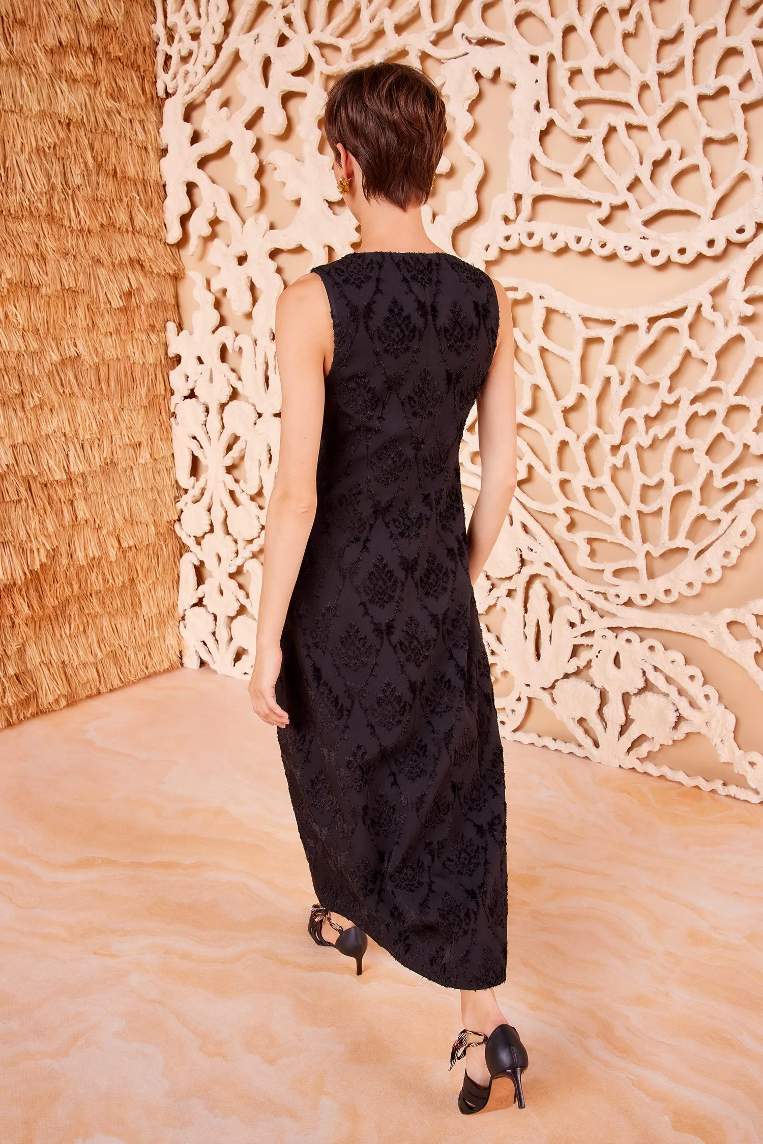 Elara Dress - Noir