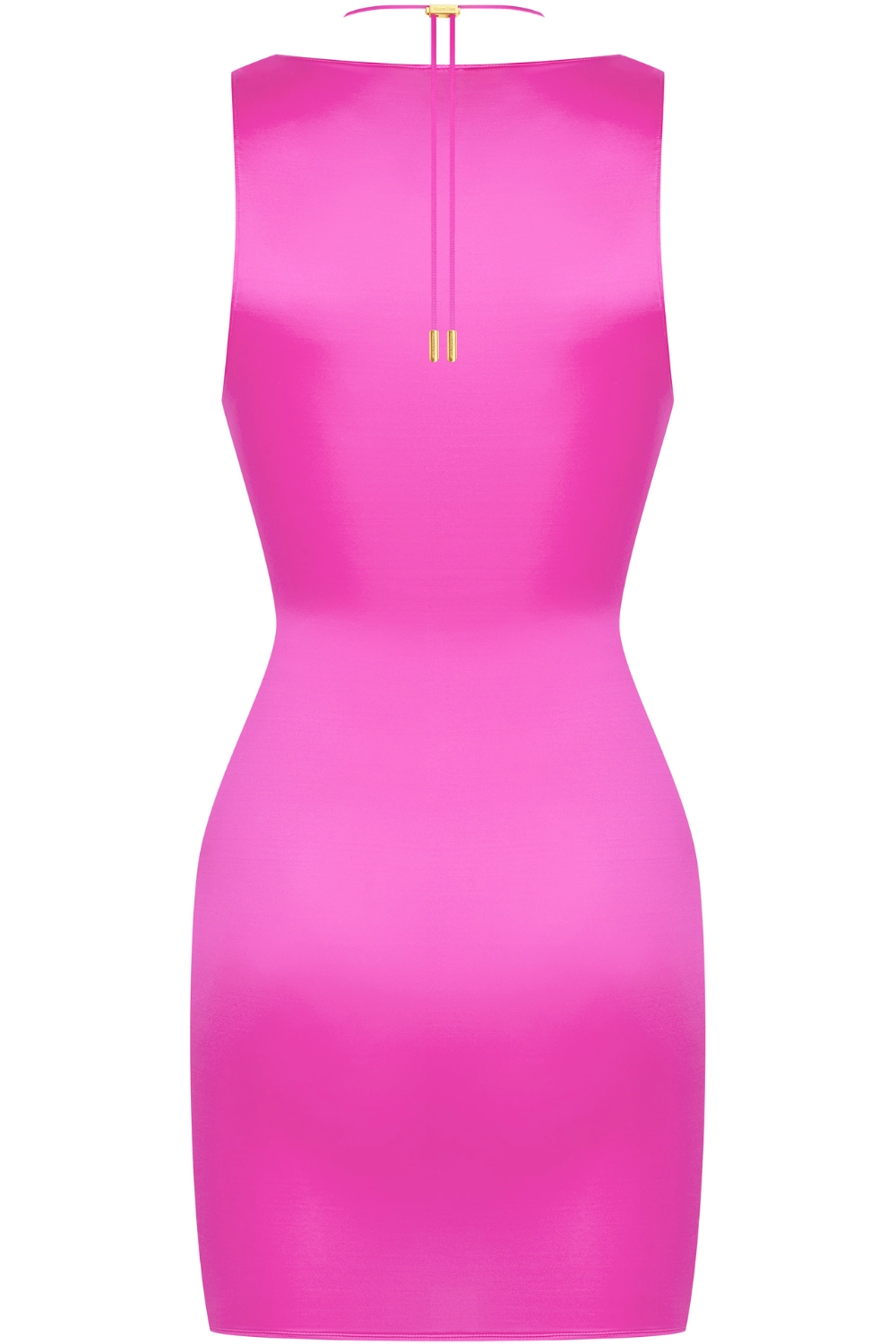 French Kiss V Neck Short Dress Pink