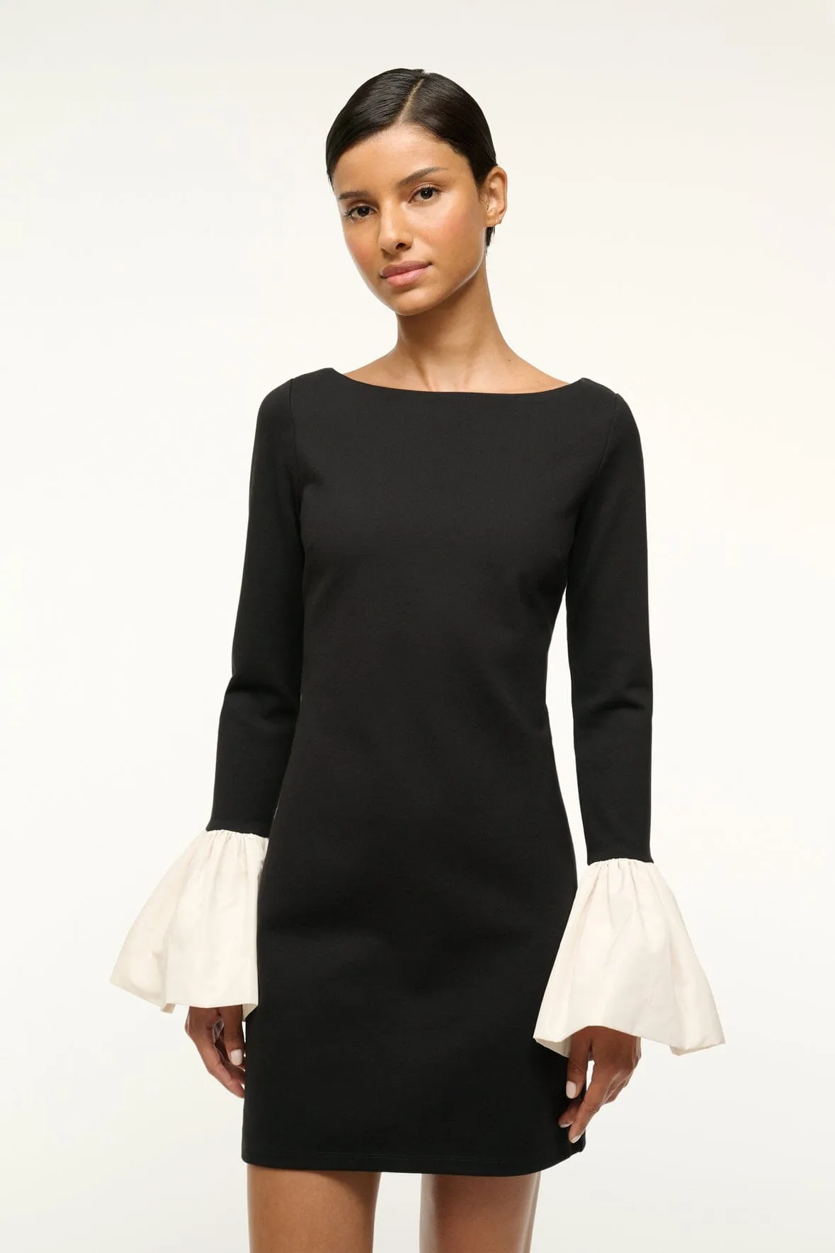 HAWTHORNE DRESS | BLACK IVORY