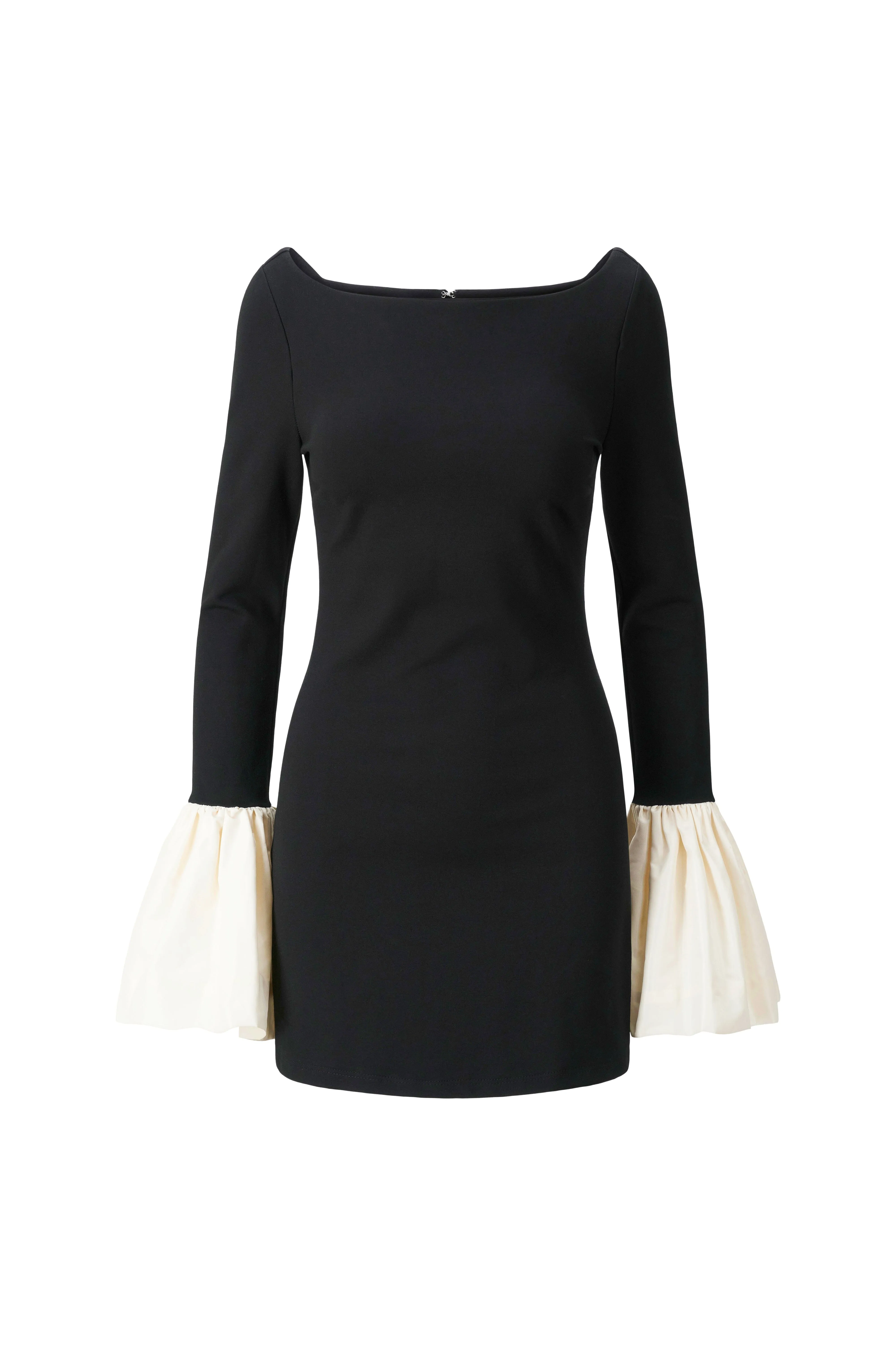 HAWTHORNE DRESS | BLACK IVORY
