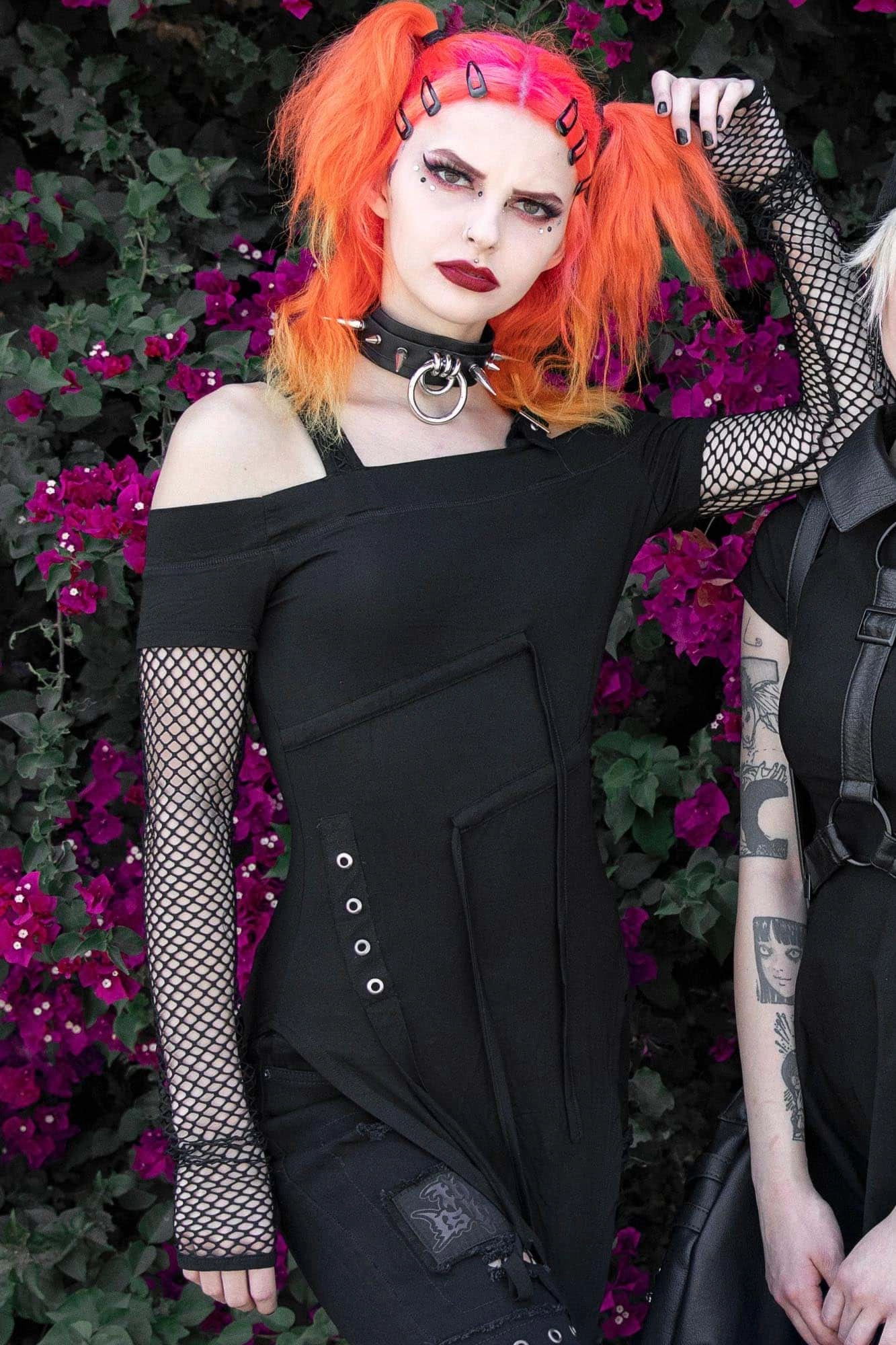 Hole Heartedly Bardot Top - Resurrect