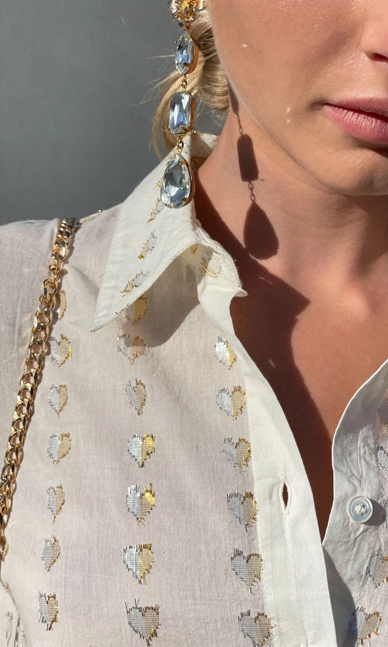 HOSS Gold Heart Shirt