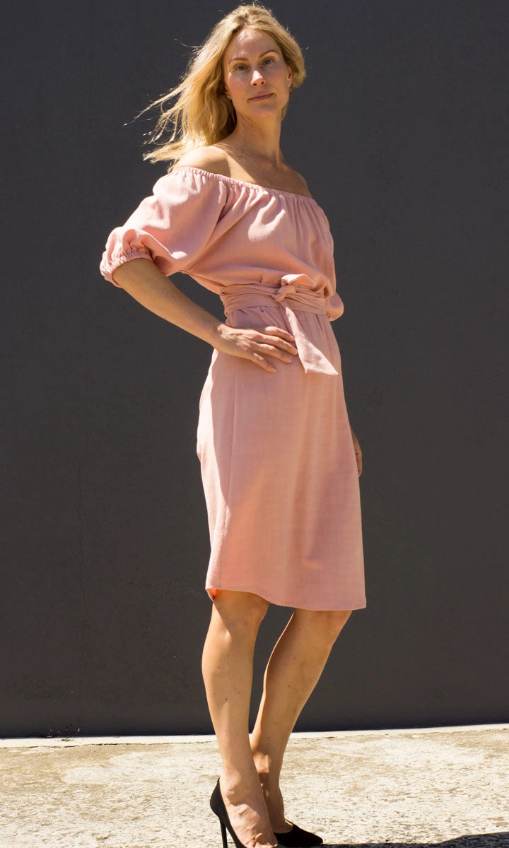 HOSS Mimi Dress - Dusty Pink