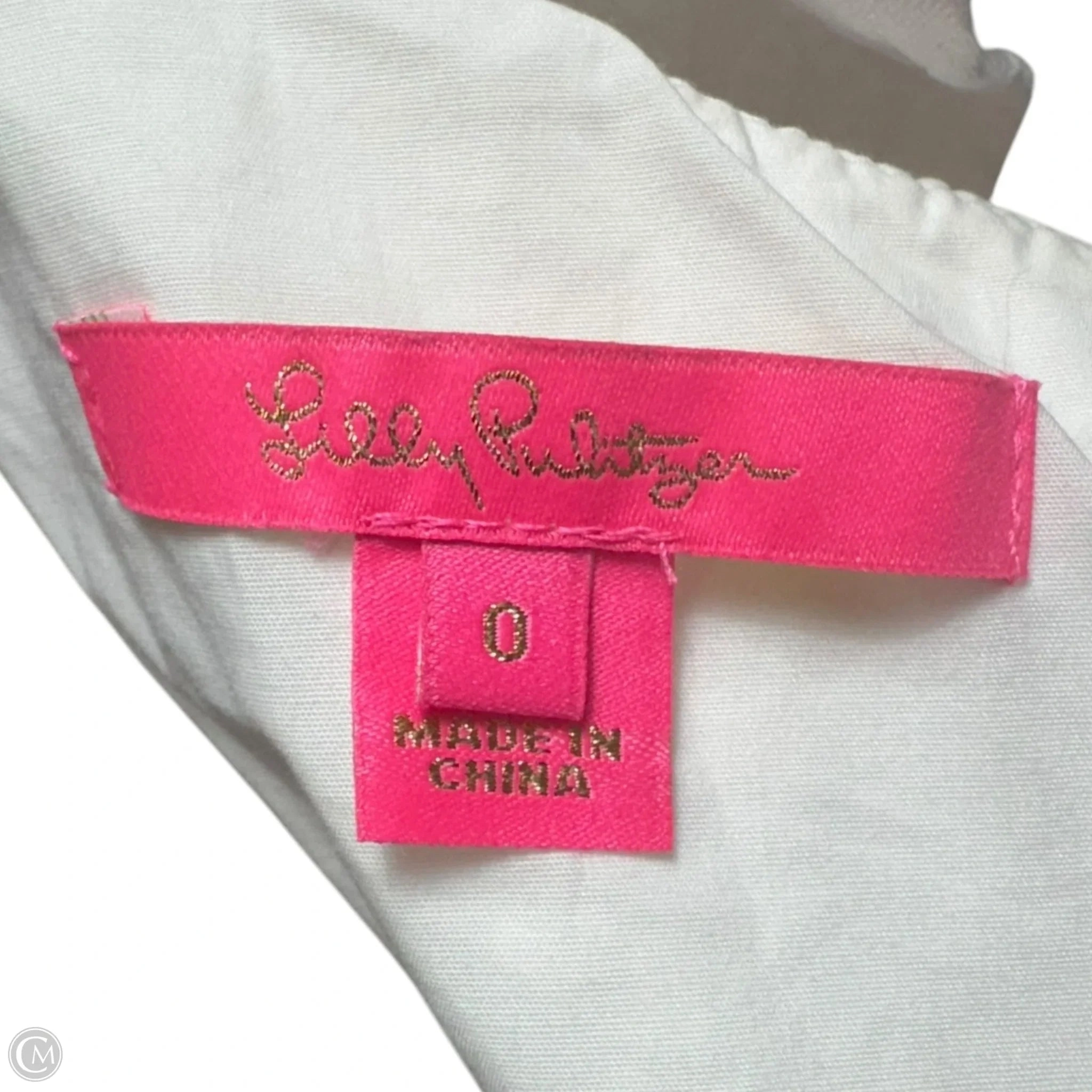 Kipton Ruffle Romper Designer By Lilly Pulitzer In Resort White, Size: 0