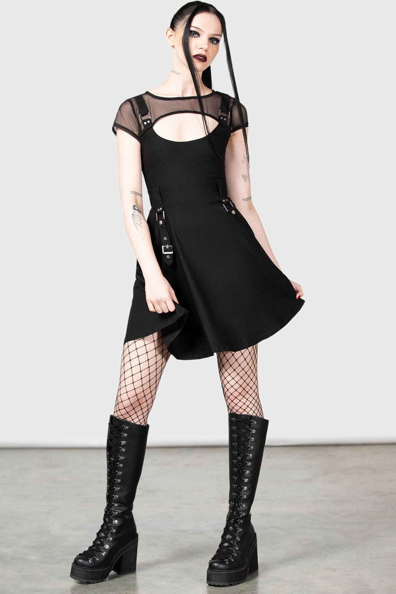 Kounter Kulture Skater Dress - Resurrect
