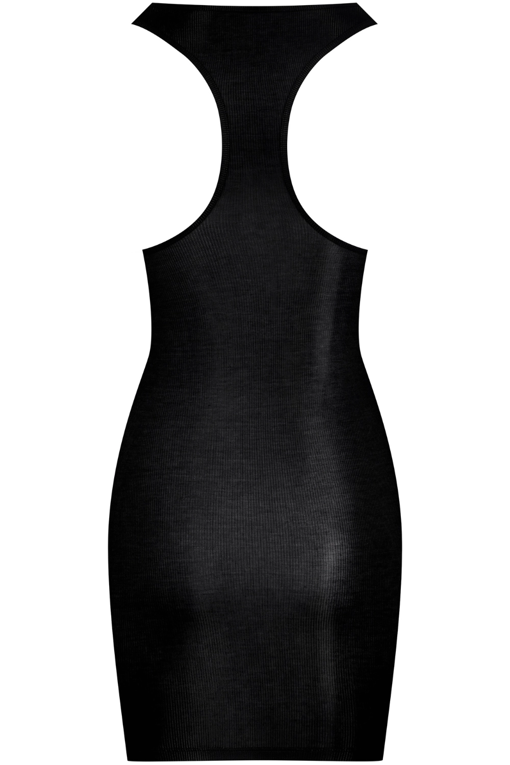 La Femme Amazone Short Dress Black
