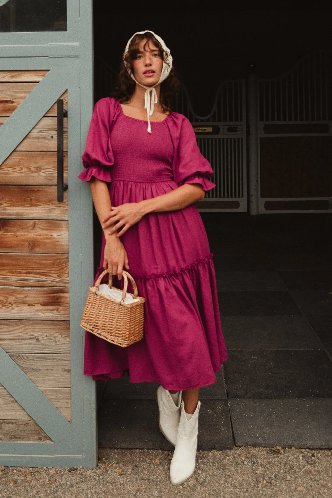 Lani Dress in Berry - FINAL SALE