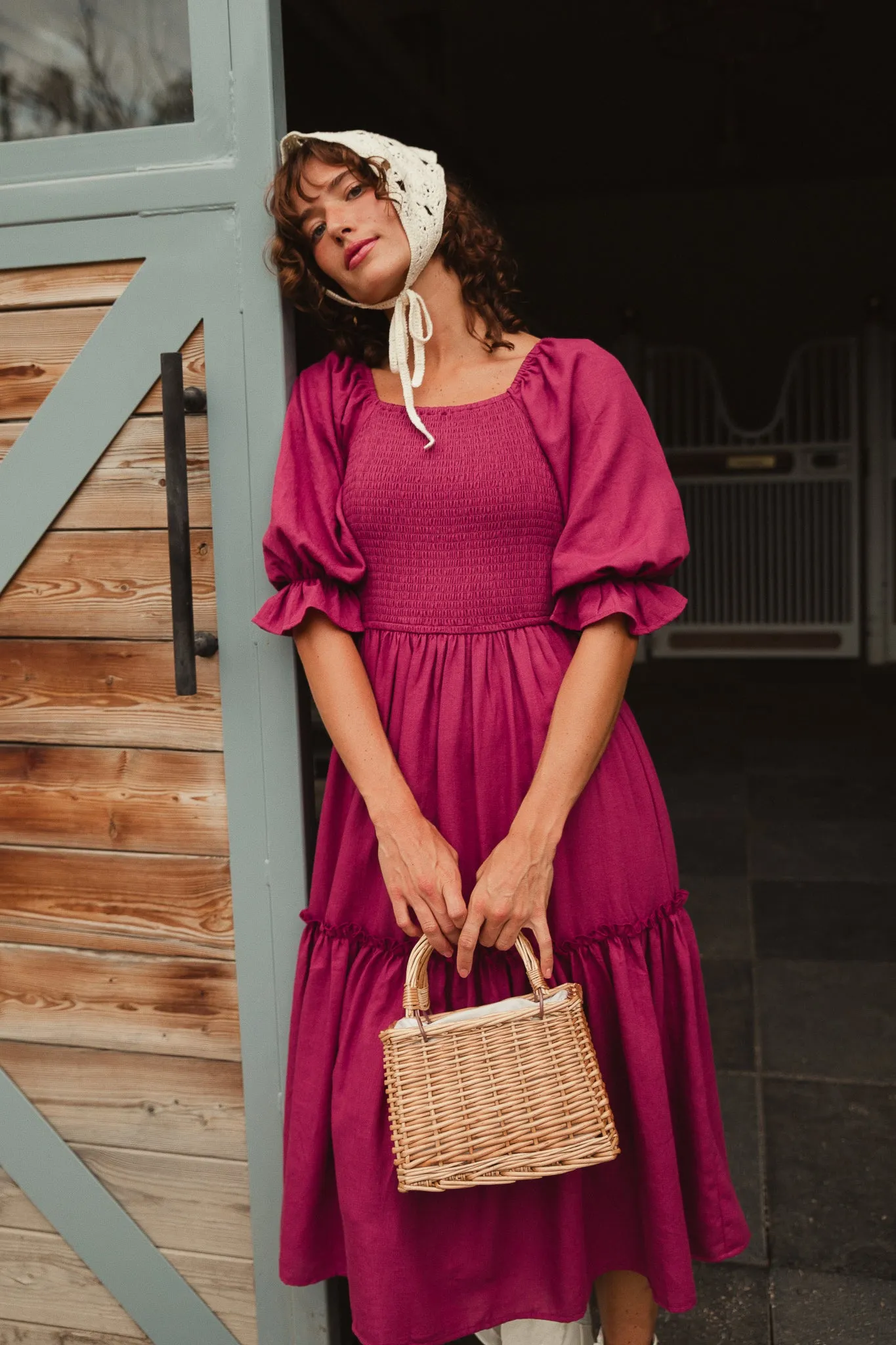 Lani Dress in Berry - FINAL SALE