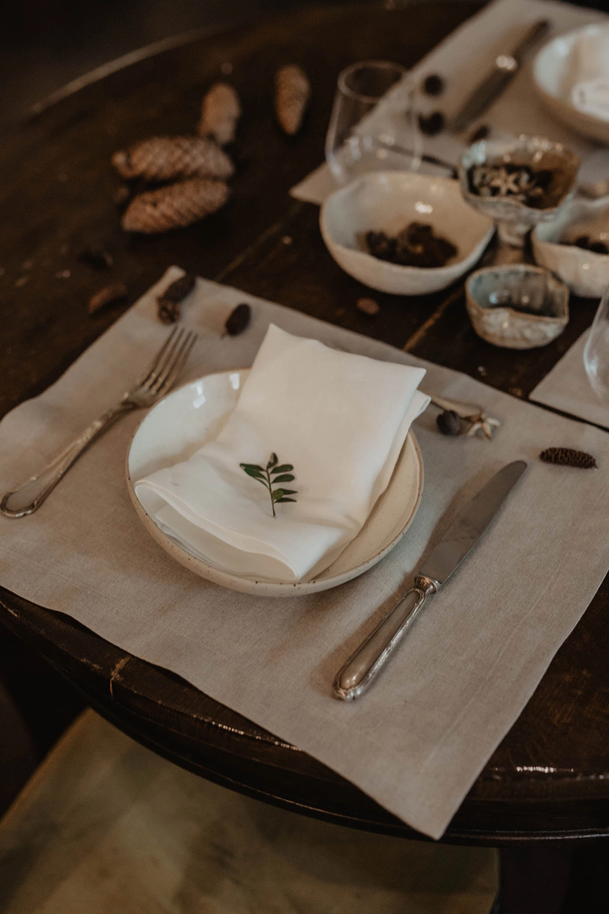 Linen Placemat Set | Multiple Colours
