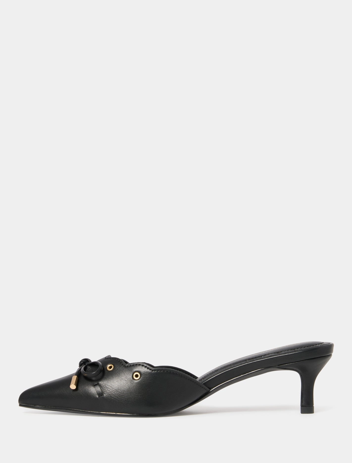 Marci Scalloped Mule Heel