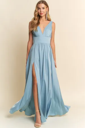 Marianne Dress in Ice Blue