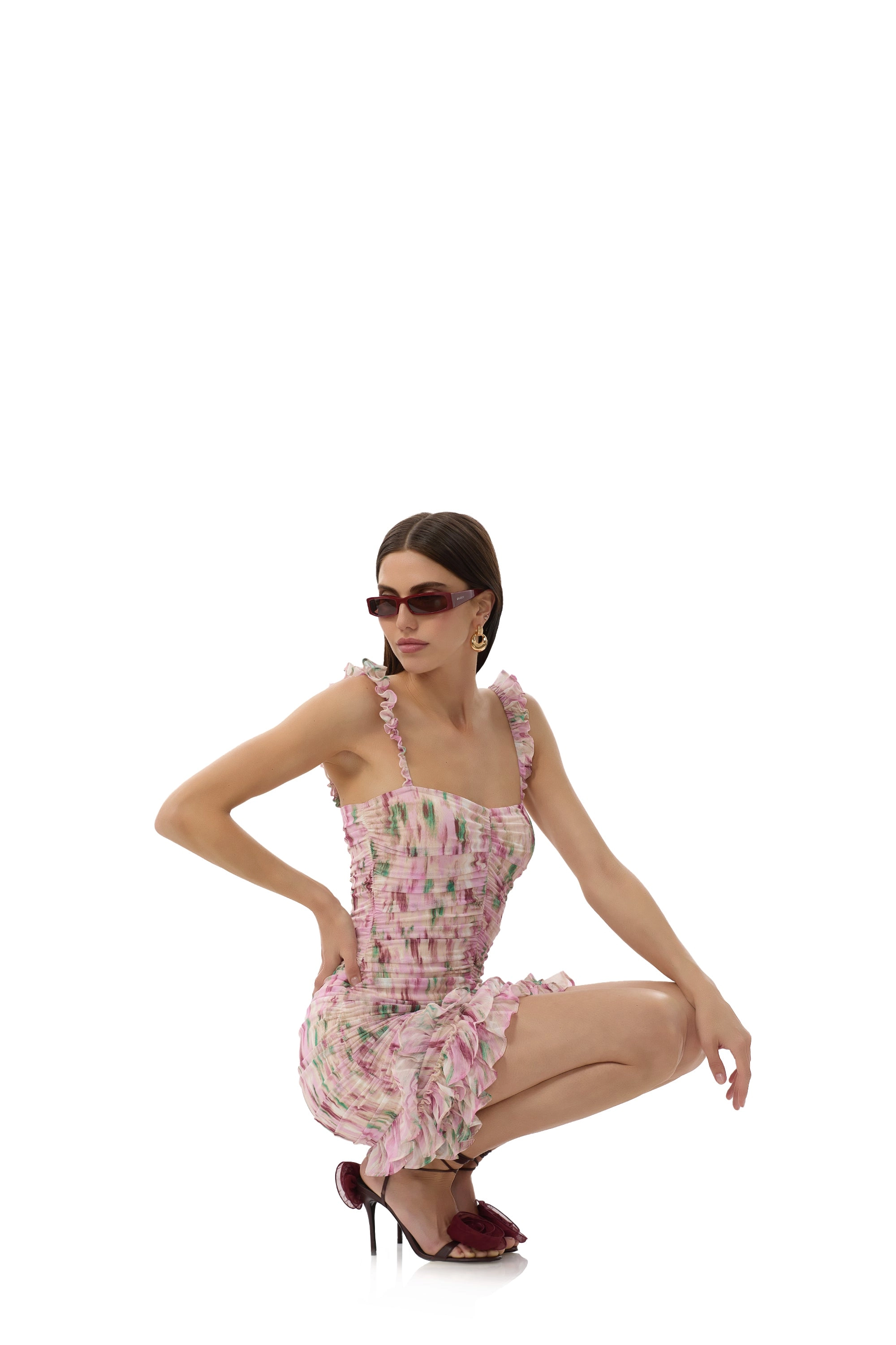 Medford Dress - Painterly Abstract
