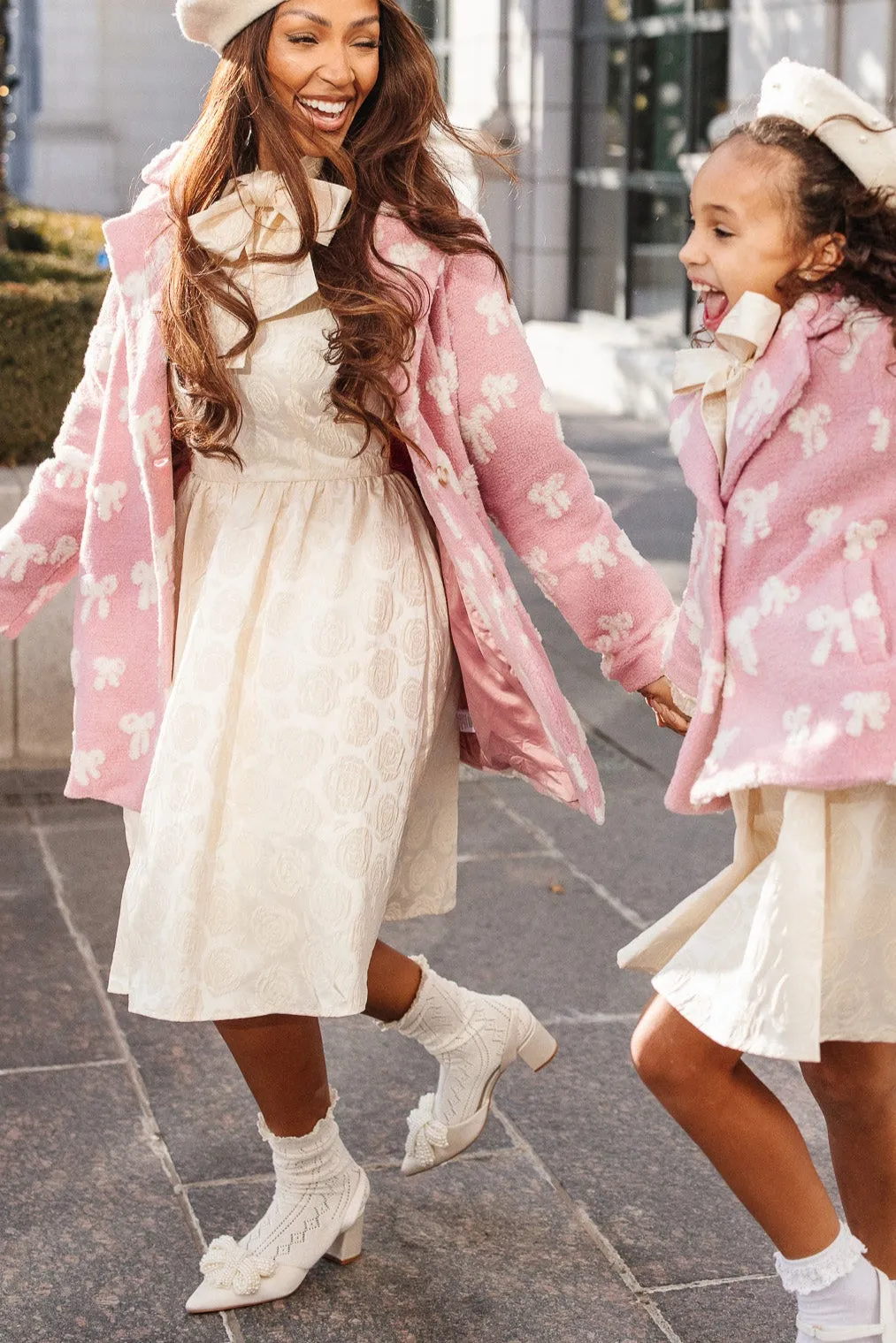Mercedes Dress in Cream - FINAL SALE