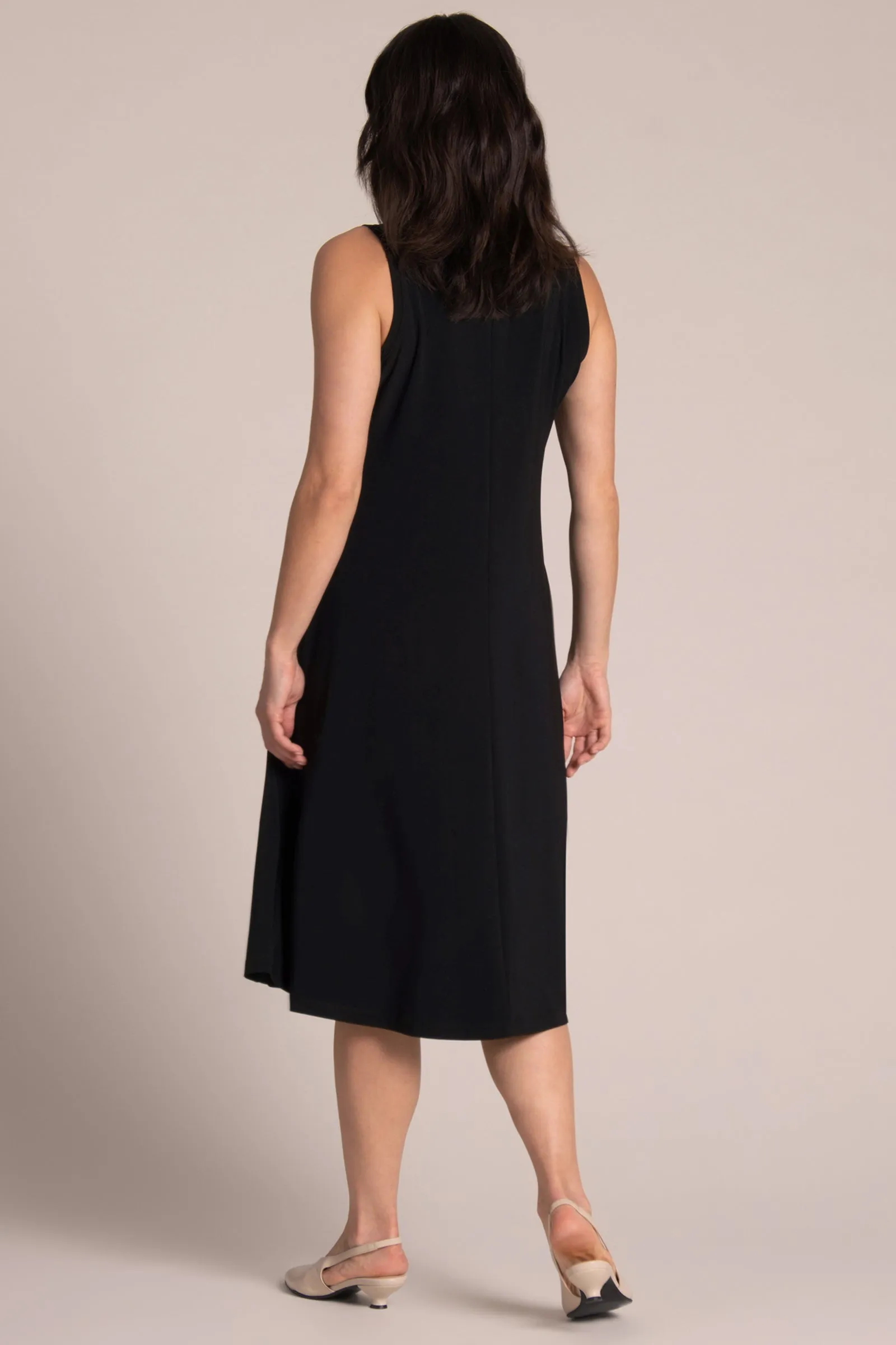 Nu Tank Dress Short | Black