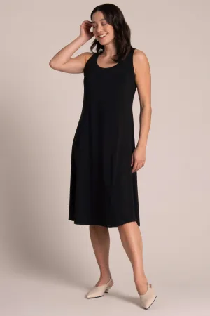 Nu Tank Dress Short | Black
