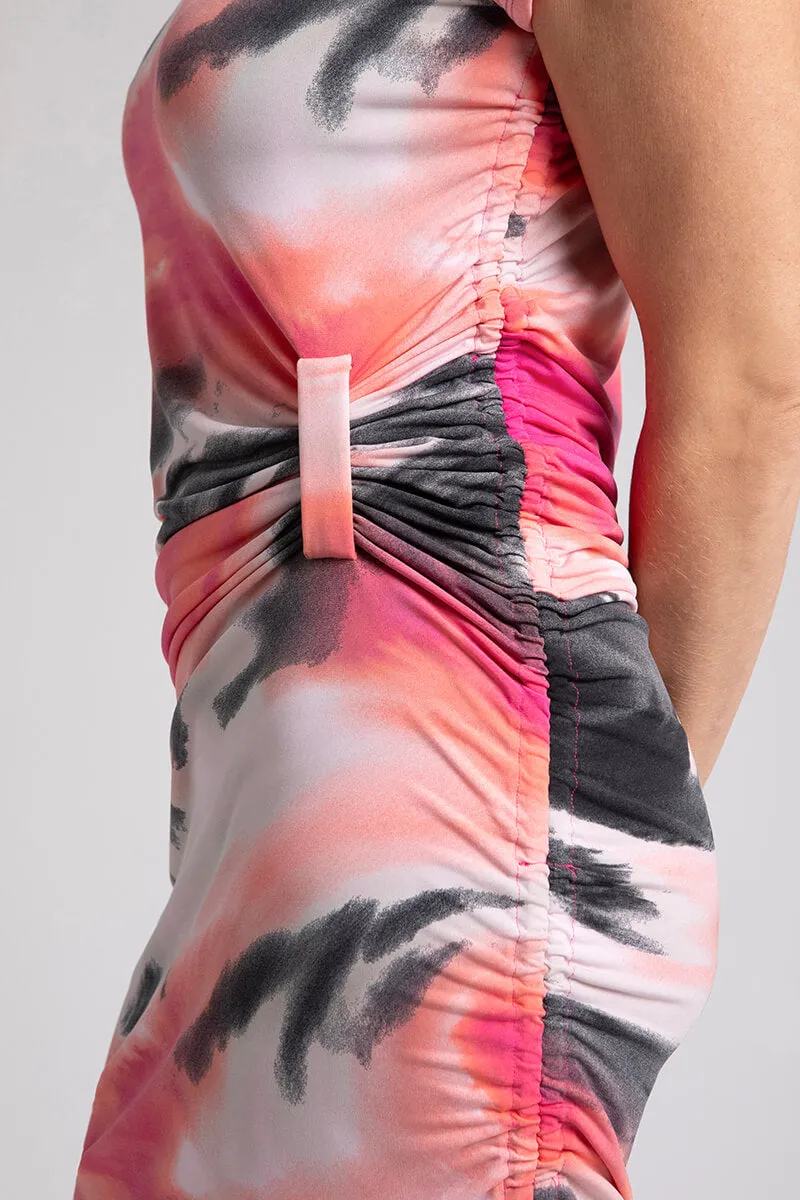 Revelry Dress | Marble Print