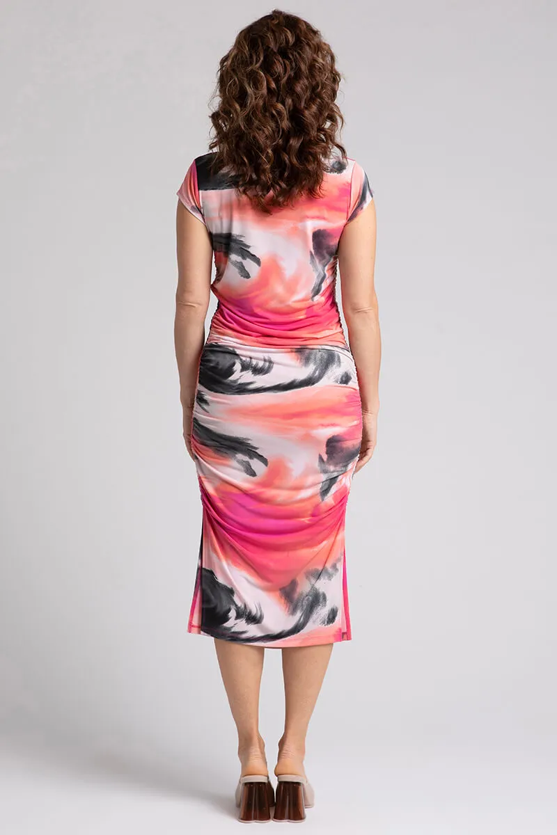 Revelry Dress | Marble Print