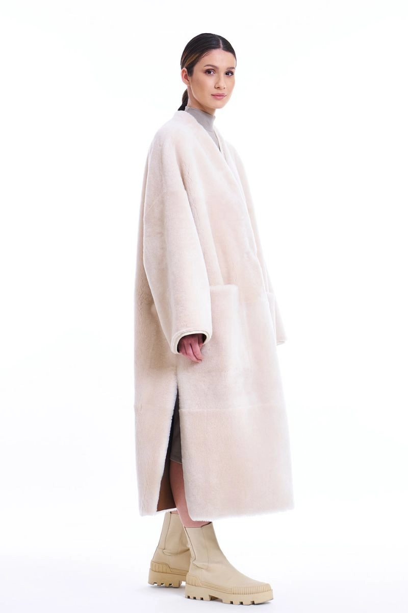 Reversible Shearling Coat