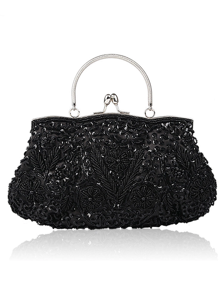 Rhinestone Handbag Costume Accessories Evening Clutch Beaded Bag
