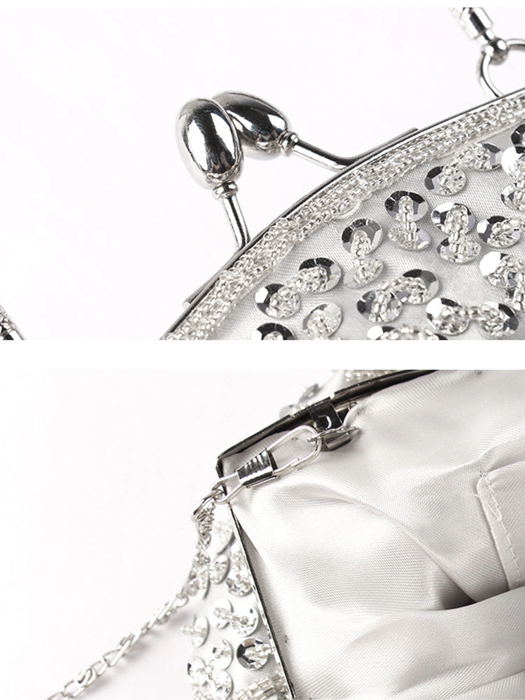 Rhinestone Handbag Costume Accessories Evening Clutch Beaded Bag
