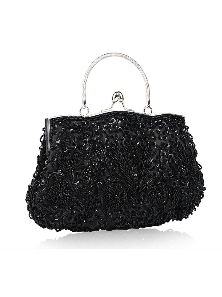 Rhinestone Handbag Costume Accessories Evening Clutch Beaded Bag