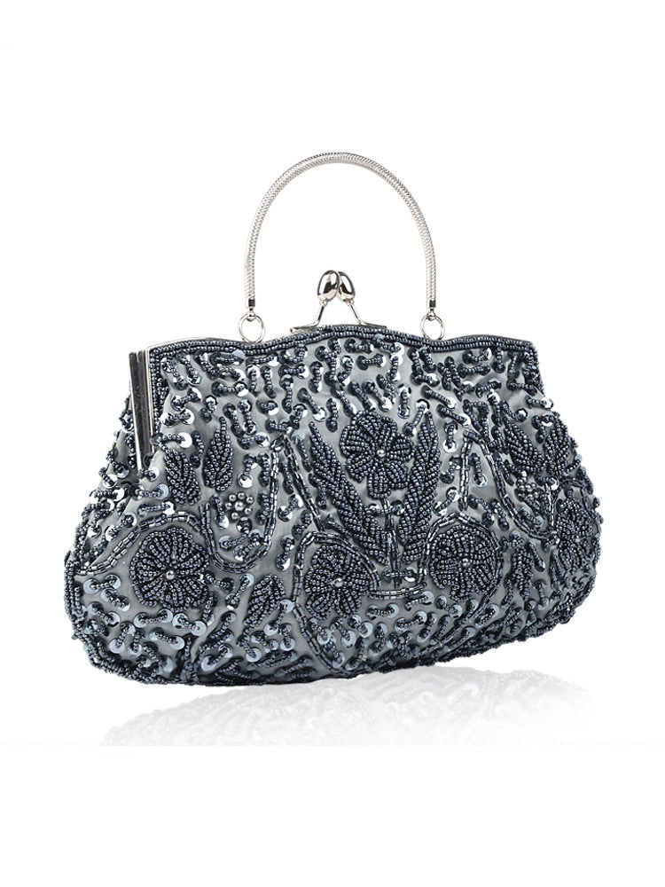 Rhinestone Handbag Costume Accessories Evening Clutch Beaded Bag
